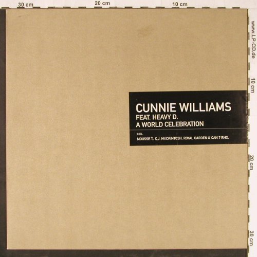 Williams,Cunnie feat.Heavy D.: A World Celebration*6,33rpm, FS-New, Peppermint Jam(0066850JAM), D, 1999 - 12inch - Y2025 - 6,00 Euro