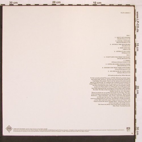 White,Lynn: Success, white vinyl, Line/Timeless, Ri(TLLP 4.00361 J), D, 1987 - LP - Y2105 - 7,50 Euro