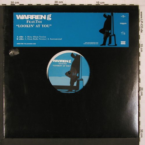 Warren G feat.Toi: Lookin'At You*3 (dirty clean Inst), Universal(UNIDJ 048), EU, Promo, 2001 - 12inch - Y2173 - 6,00 Euro