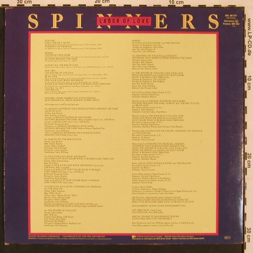 Spinners: Labour of Love, Atlantic(ATL 50 777), D, 1981 - LP - Y23 - 7,50 Euro