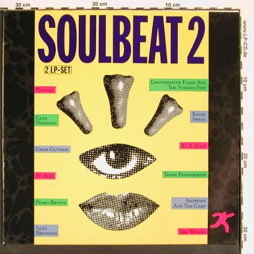 V.A.Soulbeat 2: Narada... The Winans, 12 Tr., WB(241 352-1), D, 1988 - 2LP - Y2472 - 7,50 Euro