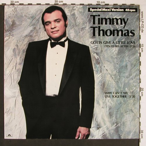 Thomas,Timmy: Gotta Give A... / Why can't we live, Polydor(881 390-1), D, 1984 - 12inch - Y249 - 3,00 Euro