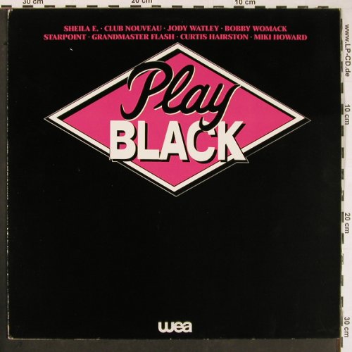 V.A.Play Black: Club Nouveau...Miki Howard, 14 Tr., WEA(241 115-1), D, 1987 - LP - Y261 - 5,00 Euro