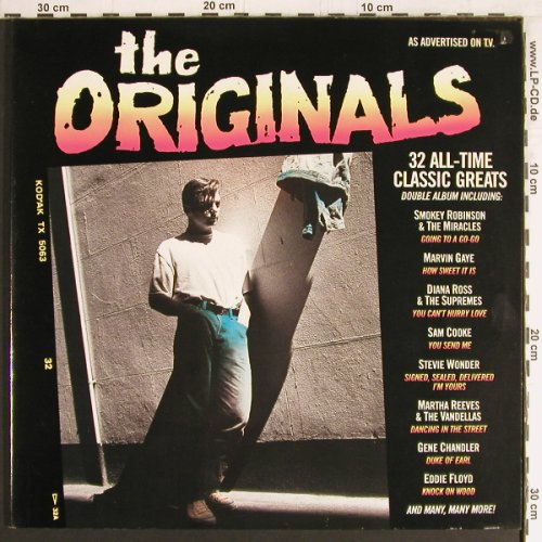 V.A.The Originals: 32 All-Time Classic Greats, Foc, Towerbell(TVDLP 14), UK, 1986 - 2LP - Y2858 - 7,50 Euro