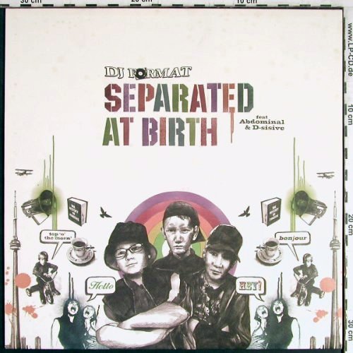 DJ Format: Seperated at Birth, 4Tr. 33rpm, Genuine(GEN 038T), UK, 2005 - 12inch - Y3817 - 6,00 Euro