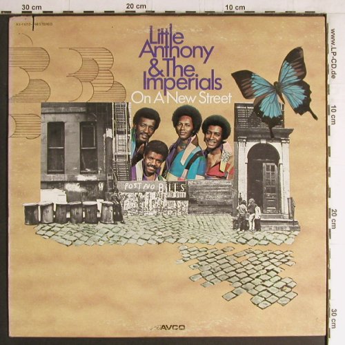Little Anthony & The Imperials: On A New Street, Avco(AV-11012-598), US, co, 1973 - LP - Y4167 - 9,00 Euro