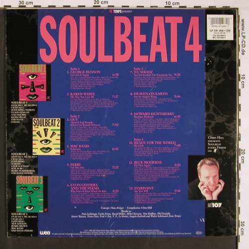 V.A.Soulbeat 4: George Benson..Starpoint, 12 Tr., WB(241 468-1), D, 1988 - 2LP - Y433 - 7,50 Euro