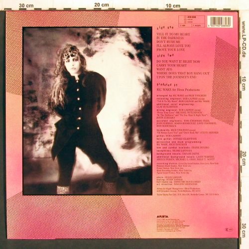 Dayne,Taylor: Tell It To My Heart, Arista(208 898), D, 1987 - LP - Y4935 - 6,00 Euro