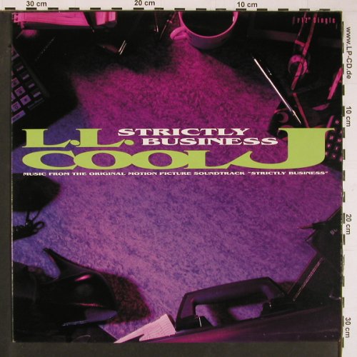 L.L.Cool J: Strictly Business*4, Uptown Records(12-54246), US, 1991 - 12inch - Y647 - 4,00 Euro