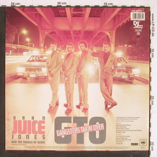 Oran'Juice'Jones: GTO - Gangsters takin' over, Def Jam(DEF 460406 1), NL, 1987 - LP - Y7483 - 6,00 Euro