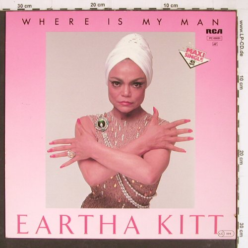 Kitt,Eartha: Where Is My Man*2,6:24vocal,instr., RCA(PC 69081), D, 1983 - 12inch - Y7842 - 4,00 Euro