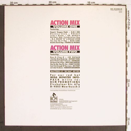 V.A.Action Mix:&nbsp;Vol.1+2, picture disc, BCM (B.C.33-2088-45), D Typ:&nbsp;P12" Best.-Nr.:&nbsp;Y9820 Preis:&nbsp; 7,50 Euro