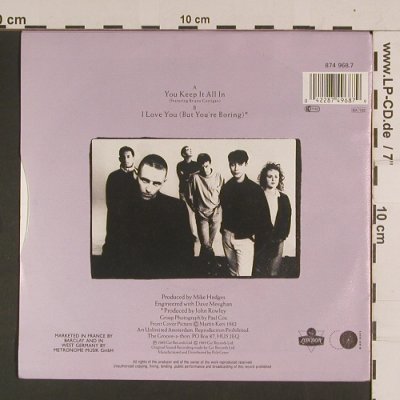 Beautiful South: You keep it all in, London(874 968 7), D, 1989 - 7inch - S8022 - 3,00 Euro