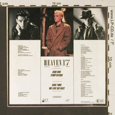 Heaven 17: Temptation / We Live So Fast, Virgin(105 275-100), D, 1983 - 7inch - S9229 - 3,00 Euro