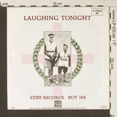 Lewie,Jona: Stop The Cavalry / Laughing Tonight, Stiff(6.12966 AC), D, 1980 - 7inch - S9253 - 2,00 Euro