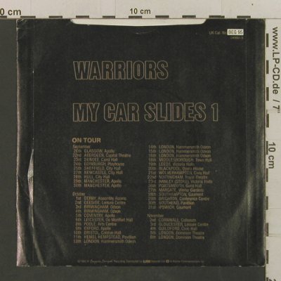 Numan,Gary: Warriors / My Car Slides 1, m-/vg+, Beggars Banquet(BEG 95), UK, 1983 - 7inch - T2397 - 2,50 Euro