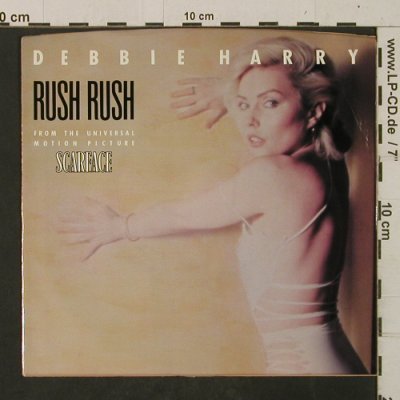 Debbie Harry: Rush Rush / Dance Dance Dance, Chrysalis/Promo-stol(VS4 42745), US, 1983 - 7inch - T2475 - 3,00 Euro