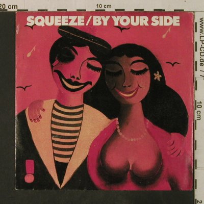 Squeeze: By your side, m-/vg+, AM(390 052-7), D, 1985 - 7inch - T3581 - 2,50 Euro
