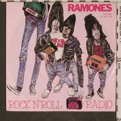 Ramones: R'N'R Radio / R'N'R High School, Sire(101 871-100), D, 1980 - 7inch - T5296 - 20,00 Euro