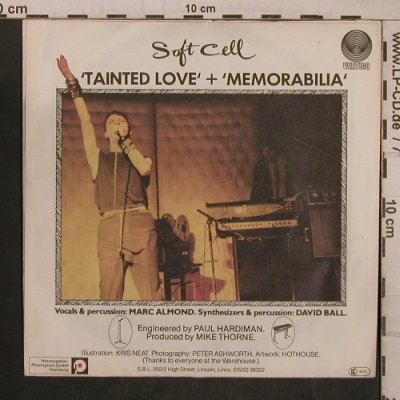 Soft Cell: Tainted Love / Memorabilia, Vertigo(6059 448), D, 1981 - 7inch - T5460 - 4,00 Euro