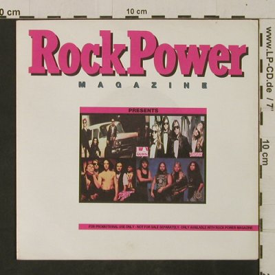 LA Guns/Wolfsbane/Scr.Jets / Slayer: Rock Power Magazine Flexi, 33rpm, Rock Power(), D, 1991 - EP - T2633 - 5,00 Euro