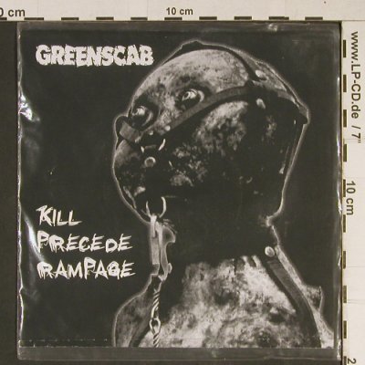 Greenscab: Kill Precede Rampage, blue vinyl, Hepatit(D 002), S,  - EP - T4453 - 5,00 Euro