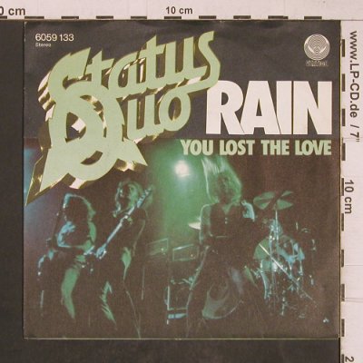 Status Quo: Rain, vg+/m-, Vertigo(6059 133), D, 1976 - 7inch - T5085 - 3,00 Euro