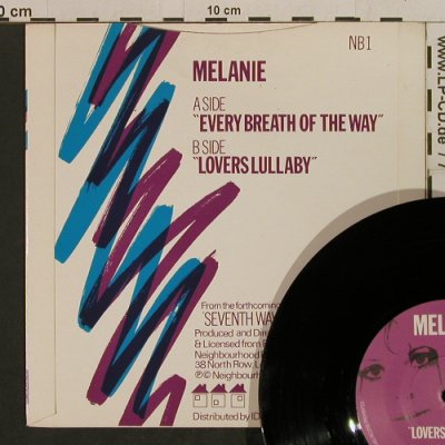 Melanie: Every Breath OfTheWay/LoversLullaby, Neighbourh(NB 1), UK, 1983 - 7inch - T2407 - 4,00 Euro