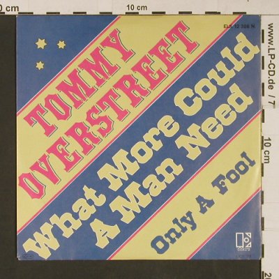 Overstreet,Tommy: What more could a man need, Elektra(ELK 12 386 N), D, 1979 - 7inch - S9269 - 3,00 Euro