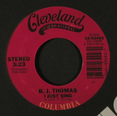 Thomas,B.J.: WhateverHappened ToOldFashionedLove, Columbia,Promo-Stol(38-03492), US, FLC, 1983 - 7inch - T2169 - 3,00 Euro