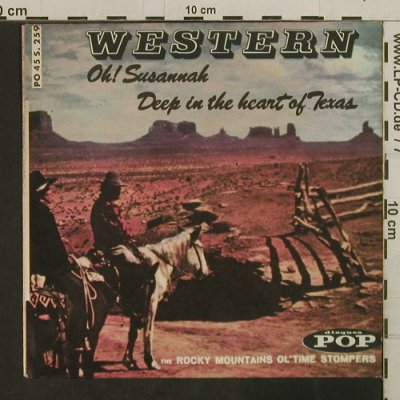 Rocky Mountains Ol'Time Stompers: Oh!Susannah - (only cover), Disques Pop(45S.259), F,  - Cover - T3811 - 1,00 Euro