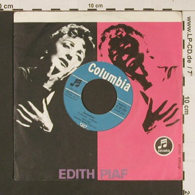 Piaf,Edith: Non je ne regrette rien/Jeruslem, Columbia(C 21 725), D, FLC, 1966 - 7inch - S8842 - 2,50 Euro