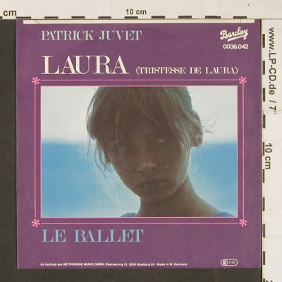 Juvet,Patrick: Laura / Le Ballet, Barclay(0063.042), D, 1979 - 7inch - S9852 - 2,00 Euro