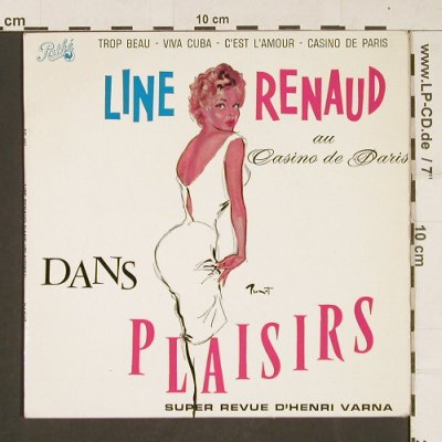 Line Renaud: Dans Plaisirs (Casino de Paris), Pathé(EG 497), F,  - EP - S9962 - 4,00 Euro