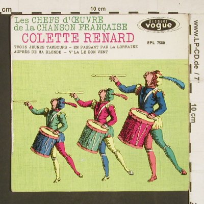 Renard,Colette / Raymond Legrand: Les Chefs d'Œuvre..Vol.3, vg+/m-, Vogue(7580), F,  - EP - S9968 - 3,00 Euro