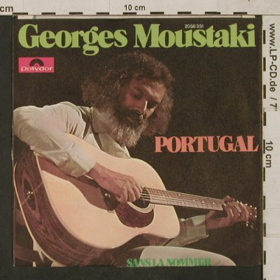 Moustaki,Georges: Sans La Nommer / Portugal, m /vg+, Polydor(2056 351), D, 1974 - 7inch - T1525 - 3,00 Euro