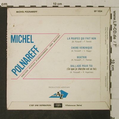 Polnareff,Michel: La poupée qui fait non-CoverOnly, DISC AZ(EP 1024), F, vg+,  - Cover - T3878 - 2,50 Euro