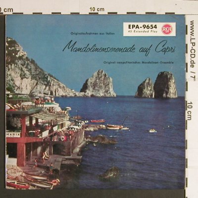 Original-neapolitan.Mandolinen-Ens.: Madolinenserenade auf Capri, RCA(EPA-9654), D,  - EP - S8480 - 4,00 Euro