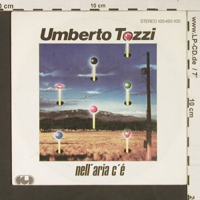 Tozzi,Umberto: Nell´ aria c'é / Come un carillon, CGD(105 492-100), D, 1977 - 7inch - S8996 - 2,50 Euro