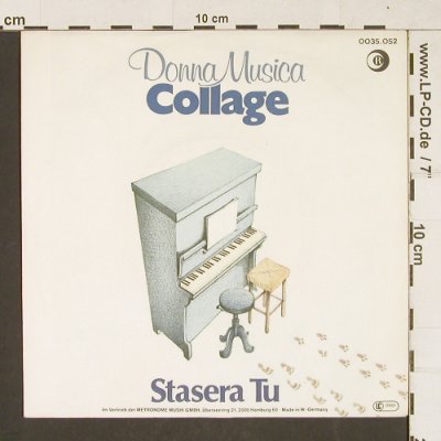 Collage: Donna Musica / Strasera Tu, Metronome(0035.052), D, 1980 - 7inch - T280 - 2,50 Euro