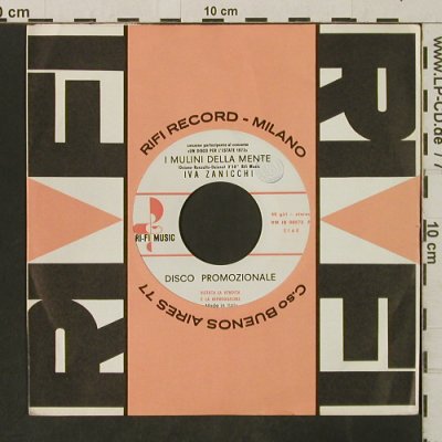 Zanicchi,Iva / Franco Simone: I Mulini della Mente/Ancora Lei,FLC, Ri-Fi Music(RM JB 98073), I, Promo, 1973 - 7inch - T3274 - 10,00 Euro