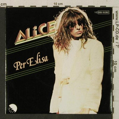 Alice: Per Elisa / Bael, EMI(006-18 262), D, 1981 - 7inch - T3458 - 3,00 Euro