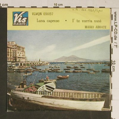 Abbate,Mario: Luna Caprese, woc, Vis Radio(VLMQN 056157), I, 1962 - 7inch - T707 - 3,00 Euro