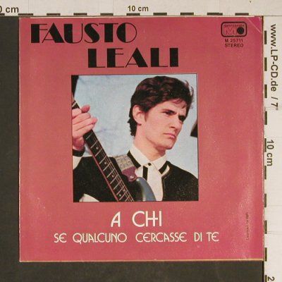 Leali,Fausto: A Chi (Hurt), RiFi(M 25711), D, 1976 - 7inch - T881 - 2,50 Euro