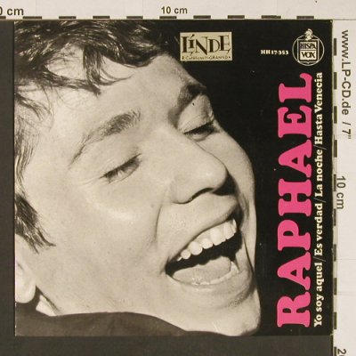 Raphael: Yo Soy Aquel(Eurovision 1966), Hispavox(HH 17-353), E,vg+/m-, 1970 - 7inch - S8840 - 3,00 Euro