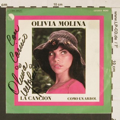 Molina,Olivia: La Cancion / Como un Arbol, sign., EMI(J 006-28625), E, 1975 - 7inch - S9499 - 5,00 Euro