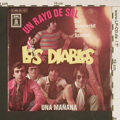 Los Diablos: Un Rayo de Sol / Una Manana, Odeon(C 006-20 157), D,  - 7inch - S9763 - 3,00 Euro