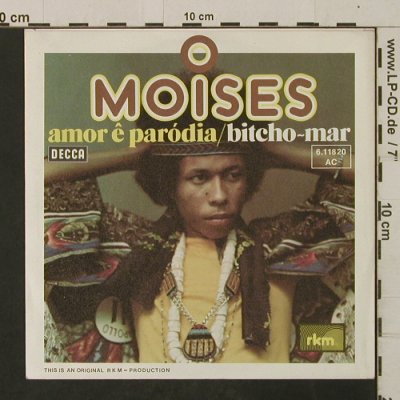Moises: Amor E Parodia / Bitcho-Mar, woc, Decca(6.11820), D, 1976 - 7inch - T2512 - 3,00 Euro