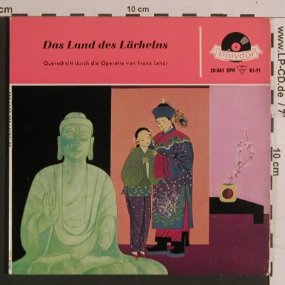 Lehar,Franz: Das Land des Lächelns (Querschnitt), Polydor(20 061 EPH), D, Mono, 1961 - EP - S8341 - 3,00 Euro