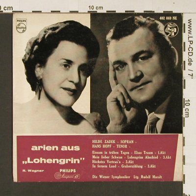 Wagner,Richard: Arien aus Lohengrin, Philips(402 069 NE), NL,  - 7inch - S8978 - 3,00 Euro